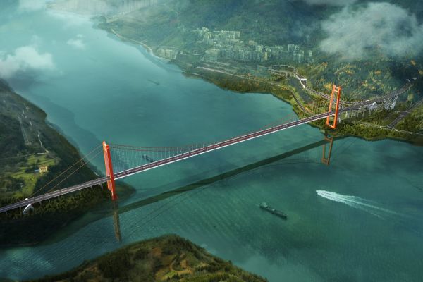 云陽復興長江大橋(2) 云陽復興長江大橋(2)