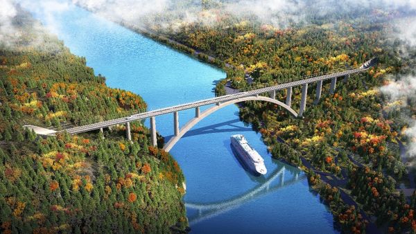 重黔項(xiàng)目黃草烏江雙線(xiàn)大橋 重黔項(xiàng)目黃草烏江雙線(xiàn)大橋